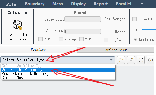 任意网格局部加密模式:BOI